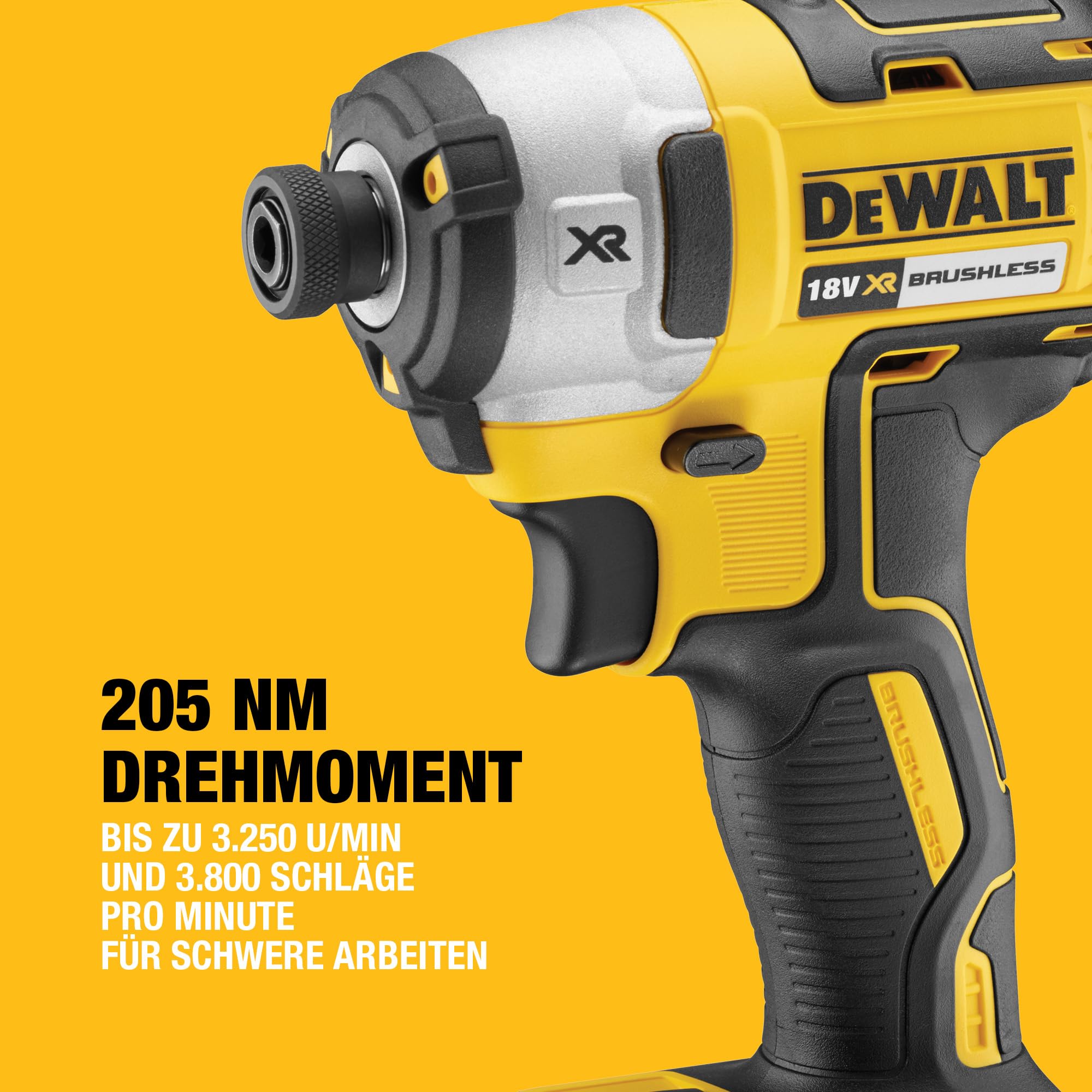 DEWALT 18V Akku-Kombopack – Schlagbohrschrauber DCD796 & Schlagschrauber DCF887, 2x 5,0Ah Li-Ion Akku, Schnellladegerät, Tough Box