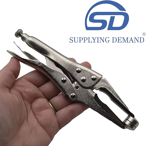 Miniatura 4 de Supplying Demand KP-2 CP-2 Alicates de abrazadera de agarre de manguera de bloqueo para mangueras de lavadora y lavavajillas