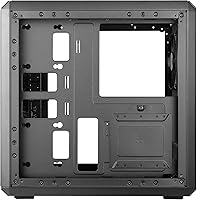 Vista 14 de Cooler Master MasterBox Q300L Torre Micro-ATX con filtro de polvo de diseño magnético, panel lateral acrílico transparente, E/S ajustable y flujo