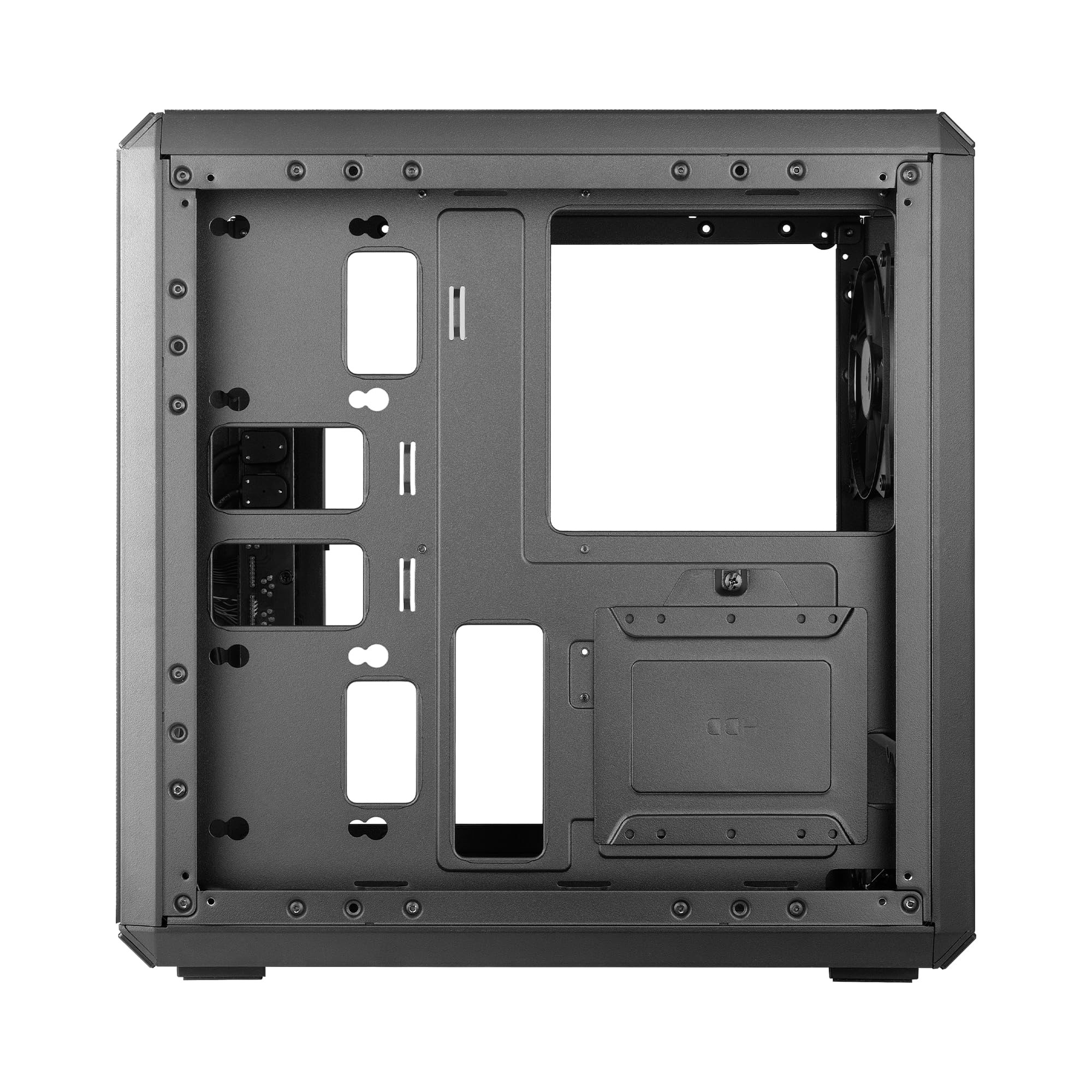 Cooler Master Q300L Verre trempé Boîtier PC, Noir, ATX