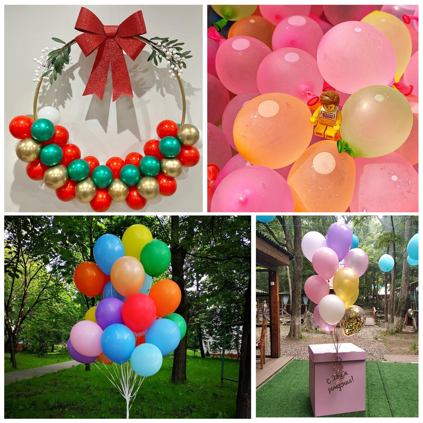 50 Pezzi Palloncini Neri in lattice Nero Opaco 5 Pollici per Ragazze Donne Ragazzi Festa Compleanno Matrimonio Halloween Nuziale Carnevale Battesimo Pensione Laurea Capodanno Anniversario Decorazioni