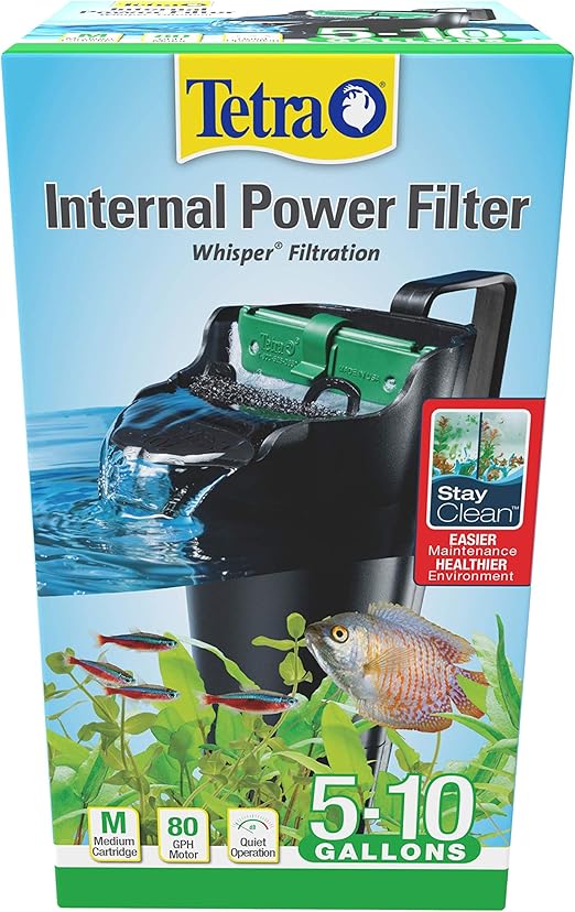 Terta whisper filter water out of back