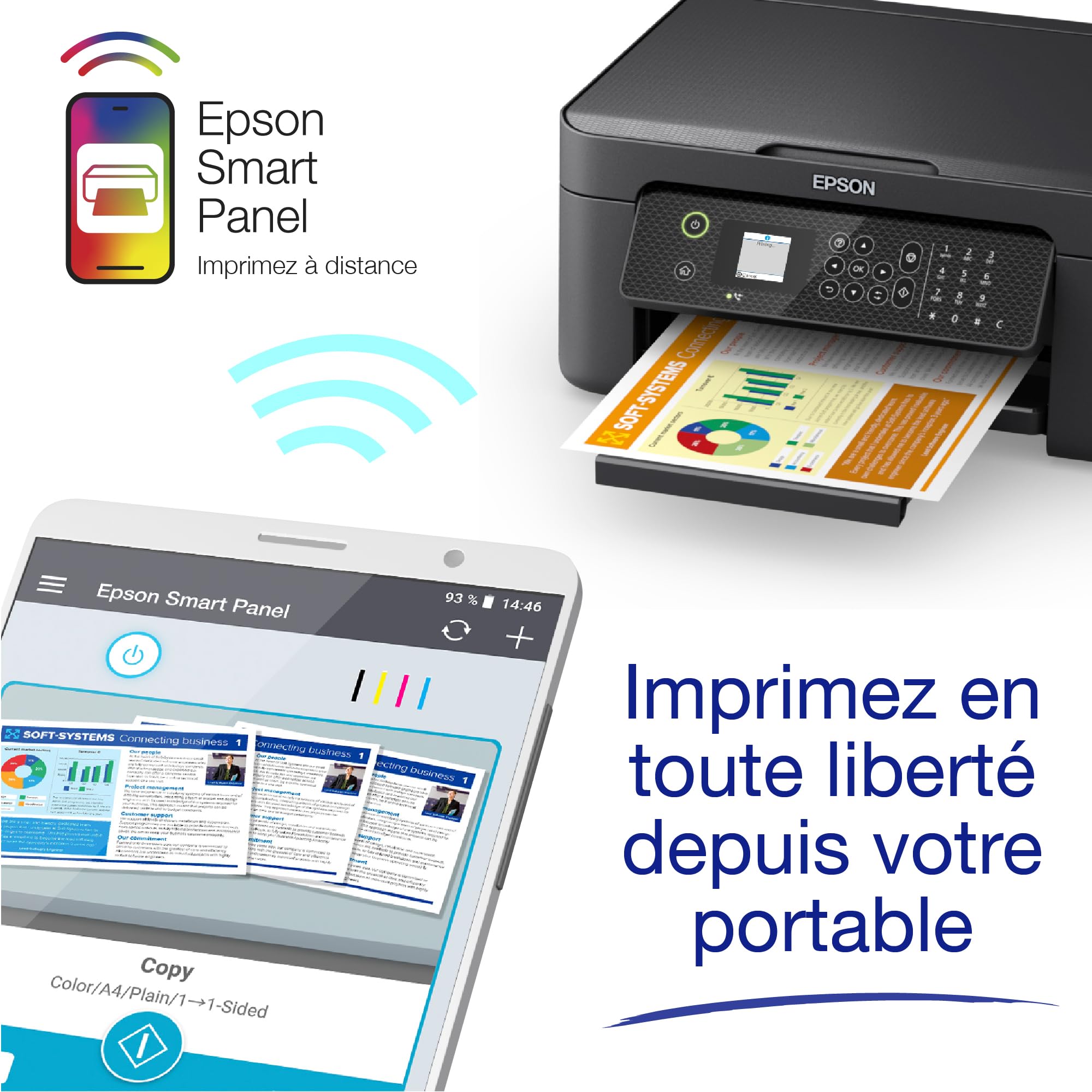 Epson WF-2910DWF Couleur MF Encre