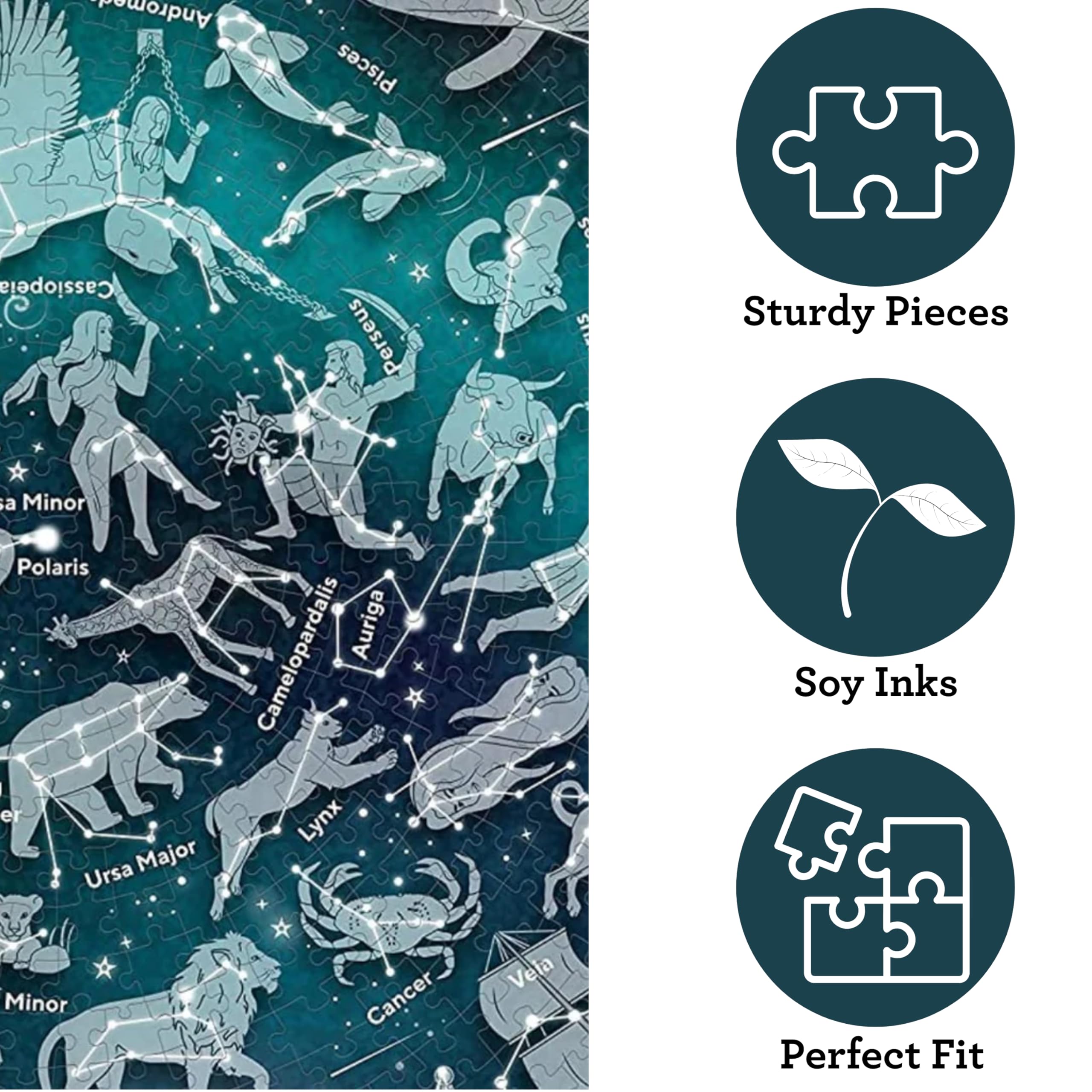 Ridley's JIG057 Map of the Stars Jigsaw Puzzle, Multicoloured, 1000 Pieces