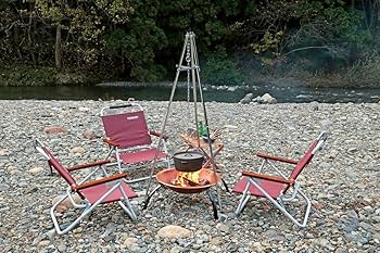 Amazon | キャプテンスタッグ コンロ グリル 焚火台 ラウンド ファイア