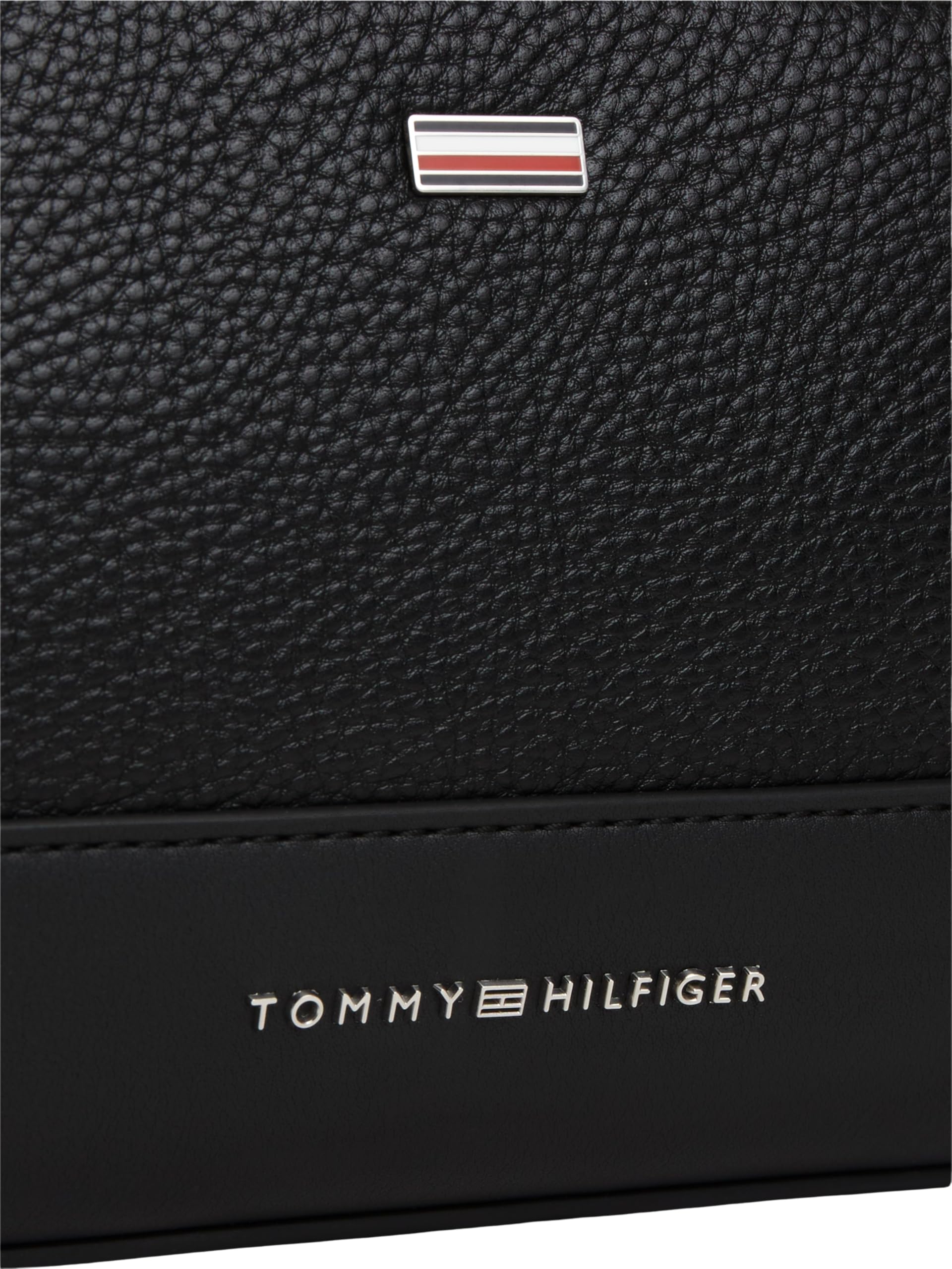 Tommy Hilfiger Men Th Central Washbag AM0AM14485 Kulturbeutel, Schwarz, Einheitsgröße