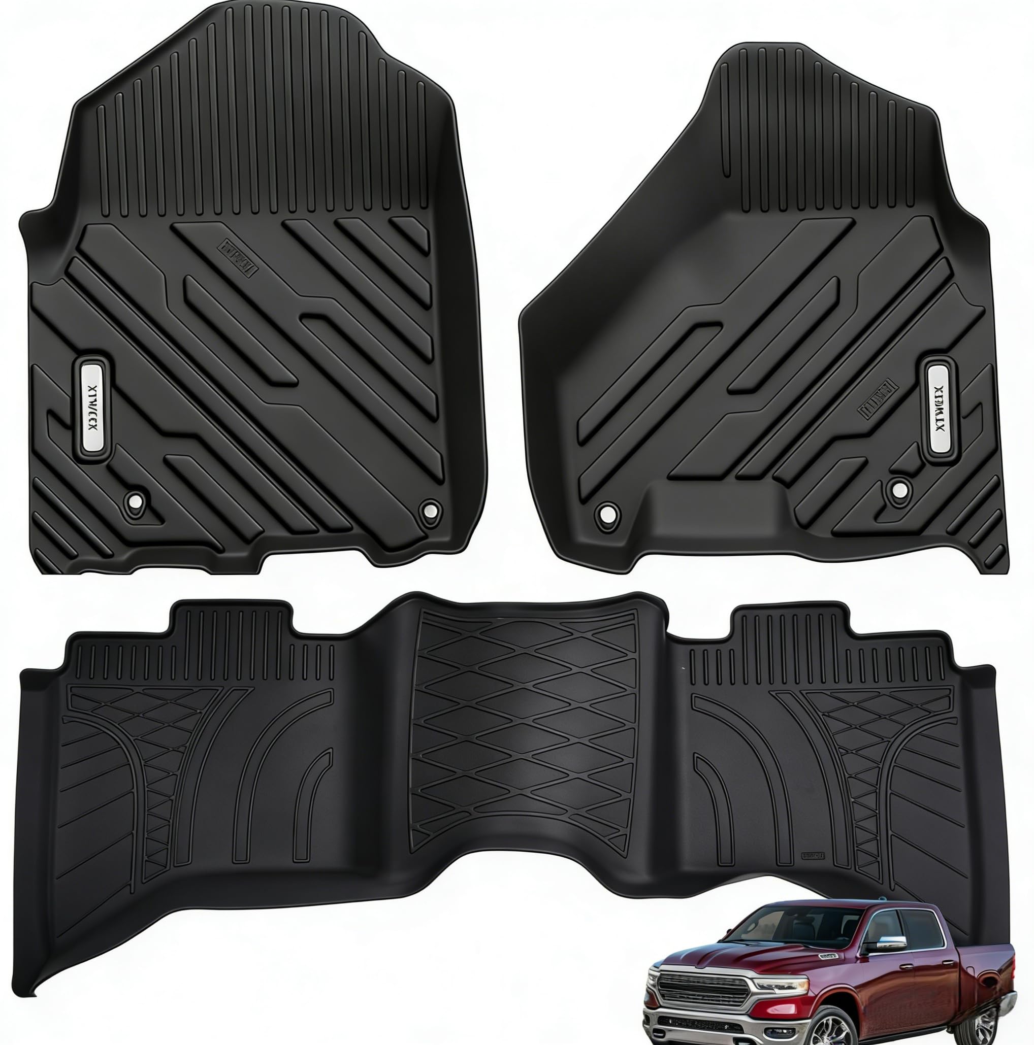 Amazon.com: XTWEEX All Weather Floor Mat for 2012-2018 Dodge Ram