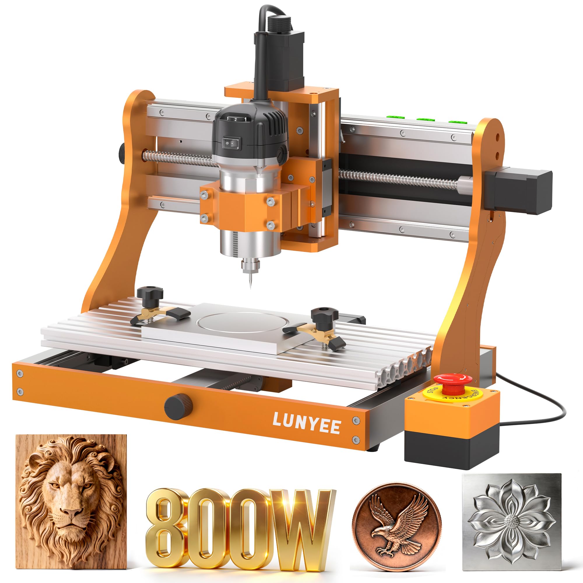 Amazon | LUNYEE 3020 Nova CNC フライス盤、オールメタル製XYZ軸