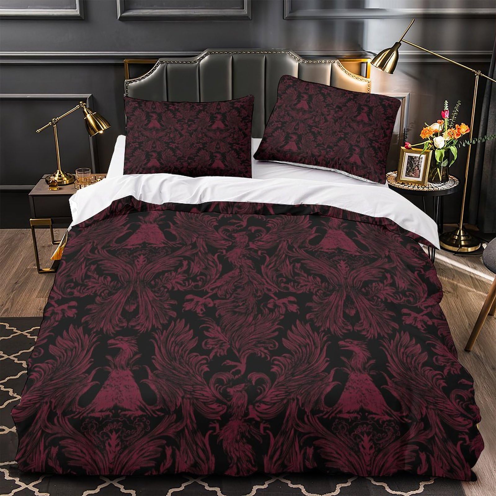 Housse de couette mandala douce et réconfortante pour adultes et filles