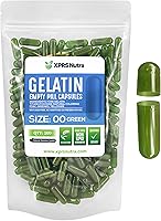 Vista 47 de XPRS Nutra Size 00 Empty Capsules - 1000 Count Empty Gelatin Capsules - DIY Capsule Filling - Fillable Pill Gel Caps for Do-It-Yourself Supplements