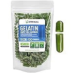 XPRS Nutra Size 00 Empty Capsules - 100 Count Empty Gelatin Capsules - Pills DIY Capsule Filling - Fillable Pill Gel Caps for Do-It-Yourself Supplements (Green)