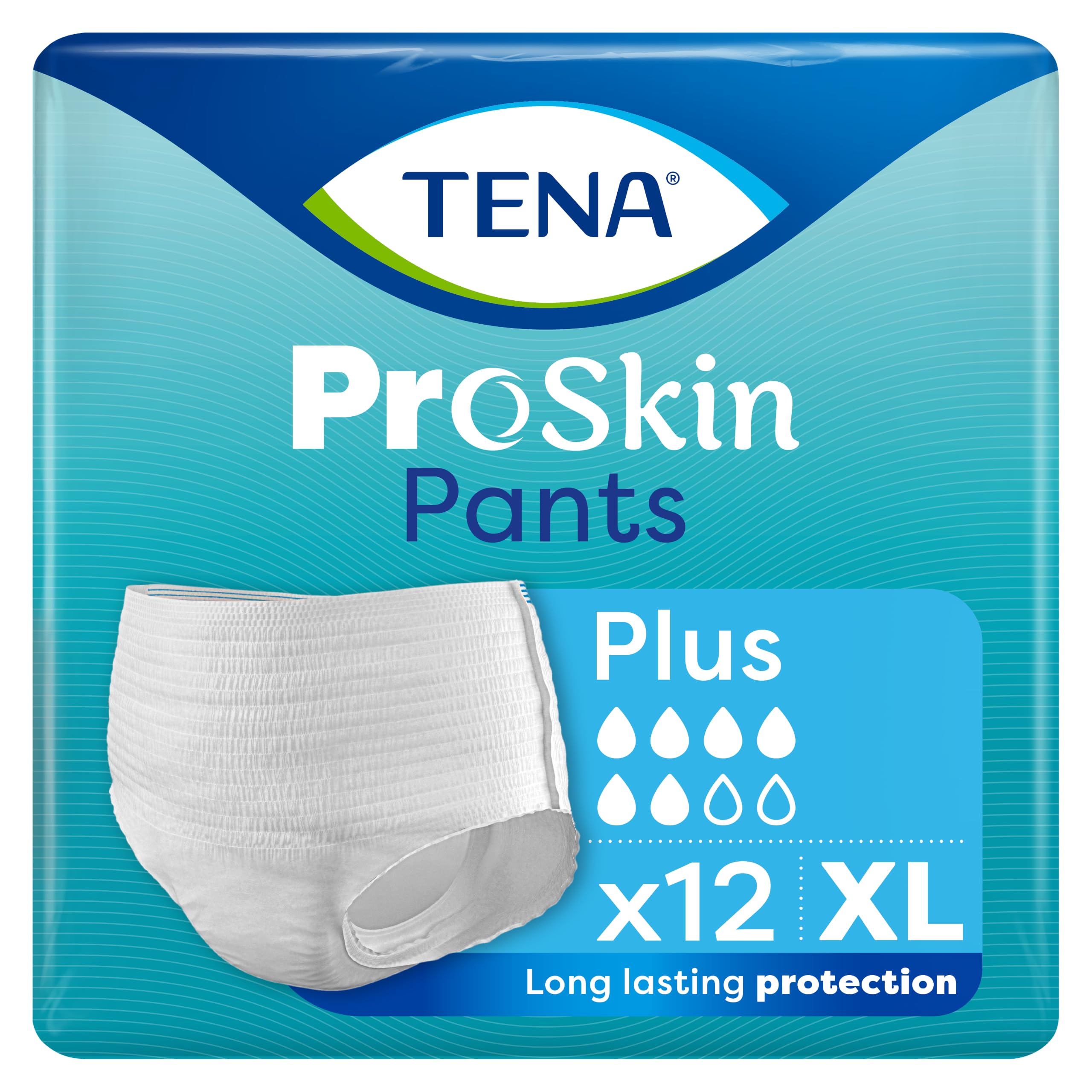 Tena Pants Plus Proskin Ochrona dla nietrzymania moczu XL 12 sztuk
