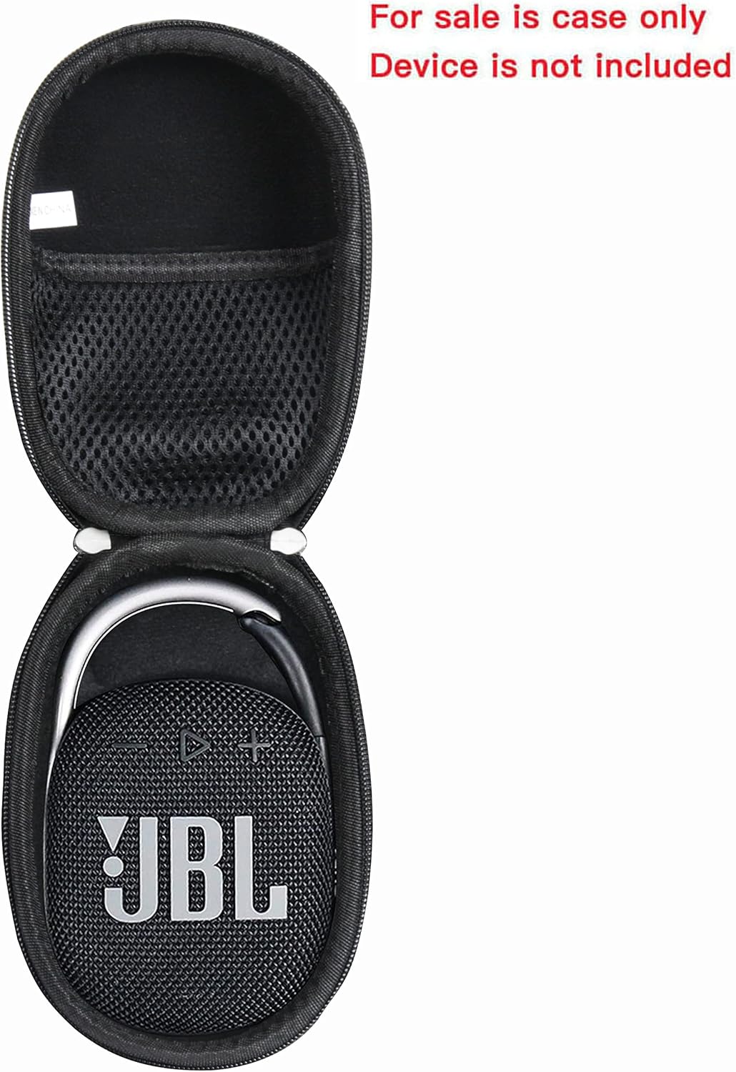 adada Hard Travel Case for JBL Clip 4 /JBL Clip 5- Portable Mini Bluetooth Speaker (Black) - Image 2