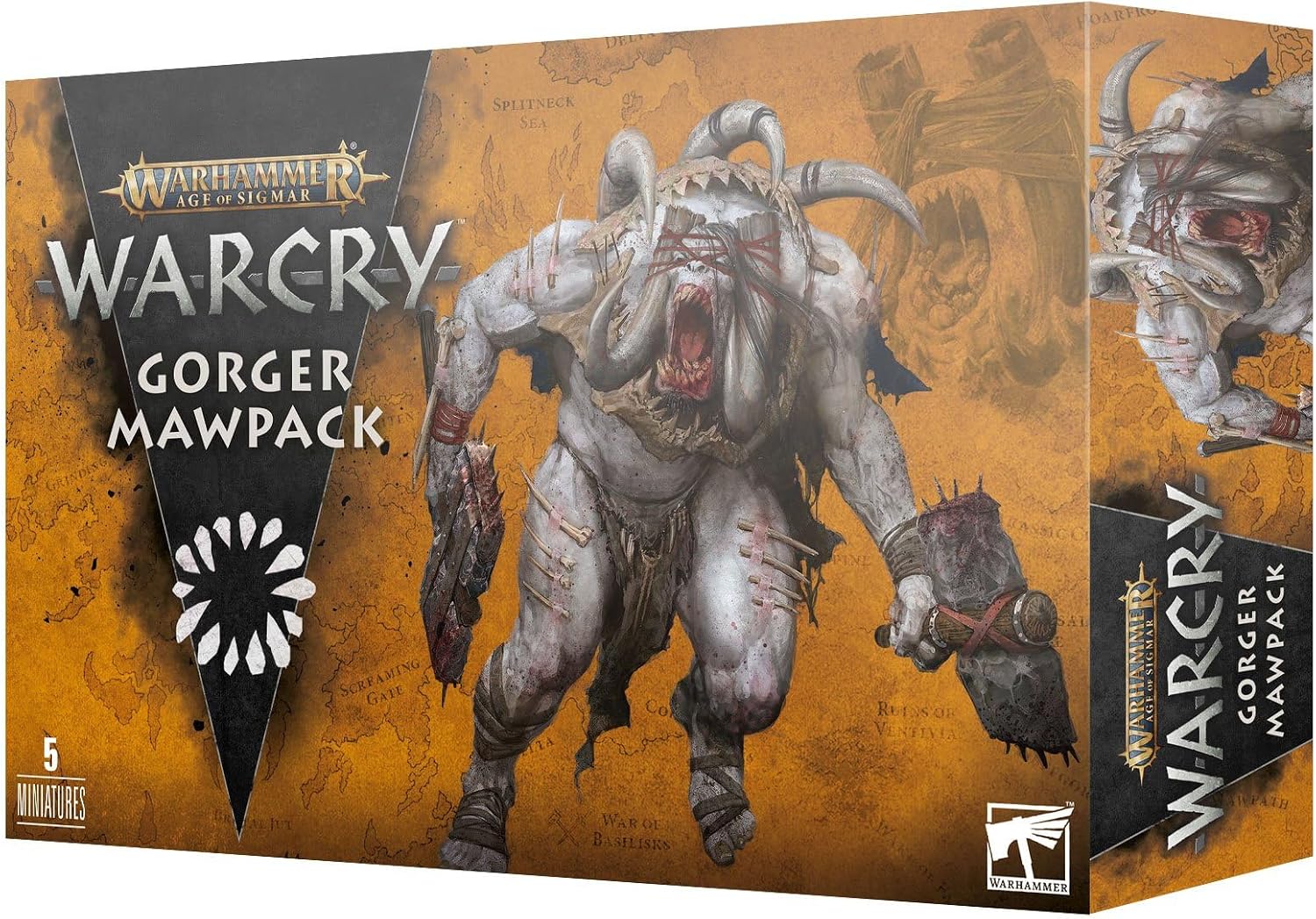 Warhammer Warcry: Hunter And Hunted &ndash; Modelli Singoli Gorger Mawpack, Games Workshop