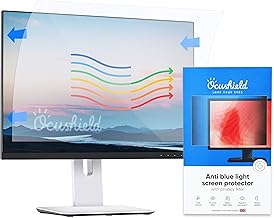 Ocushield Anti Blue Light Screen Protector with Privacy Filter for Computer Monitors/PC â€“ Various Sizes - to Protect Eyes & Improve Sleep (VDU Model 24