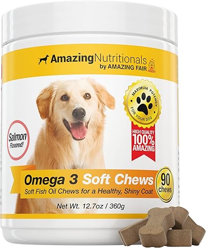 Miniatura 8 de Increíble Omega 3 para perros aceite de pescado para perro antioxidante para mascotas para una salud brillante de pelaje articulaciones y cerebro