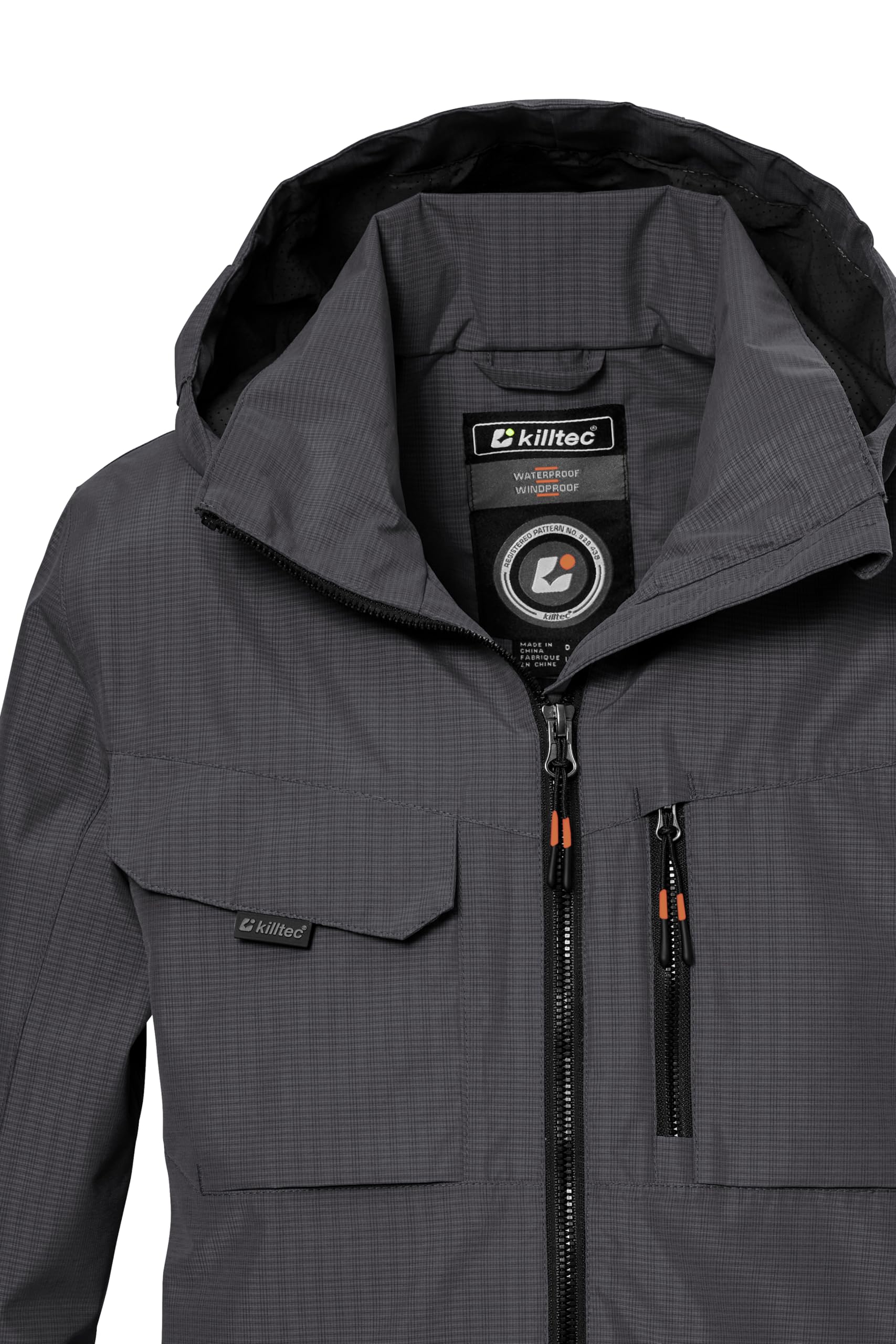 Killtec Kos 140 Bys Jckt la veste fonctionnelle est imperméable/veste outdoor avec capuche Garçon