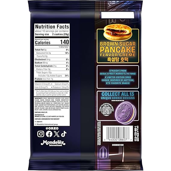 OREO BTS Sandwich Cookies, Limited Edition, 10.68 oz