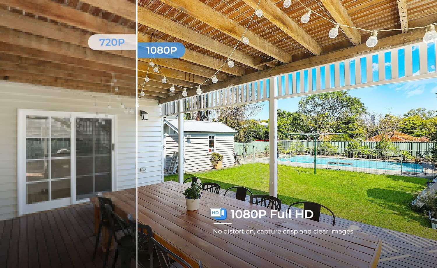 🔥 Cashback up to 70% Wireless Security Camera, UOKIER Rechargeable Battery Powered Outdoor/Indoor Security Camera, PIR Motion Detection, Night Vision, 1080P, 2-Way Audio, Waterproof, Support Cloud Storage/TF Card