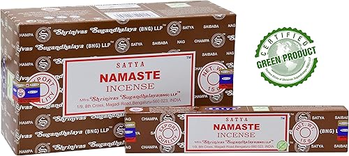 Miniatura 9 de Satya Super Hit Yoga Ritual Varillas de incienso de 15 GMS (paquete de 12) (certificado verde) Agarbatti indio perfumado enrollado a mano, perfecto