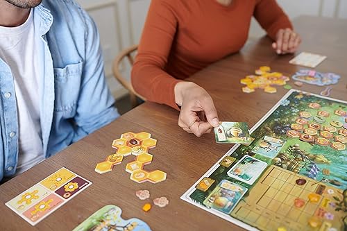 Miniatura 5 de Goliath Honey Buzz - Juego de mesa de estrategia de colocación de azulejos, componentes de madera, 1-4 jugadores, a partir de 10 años