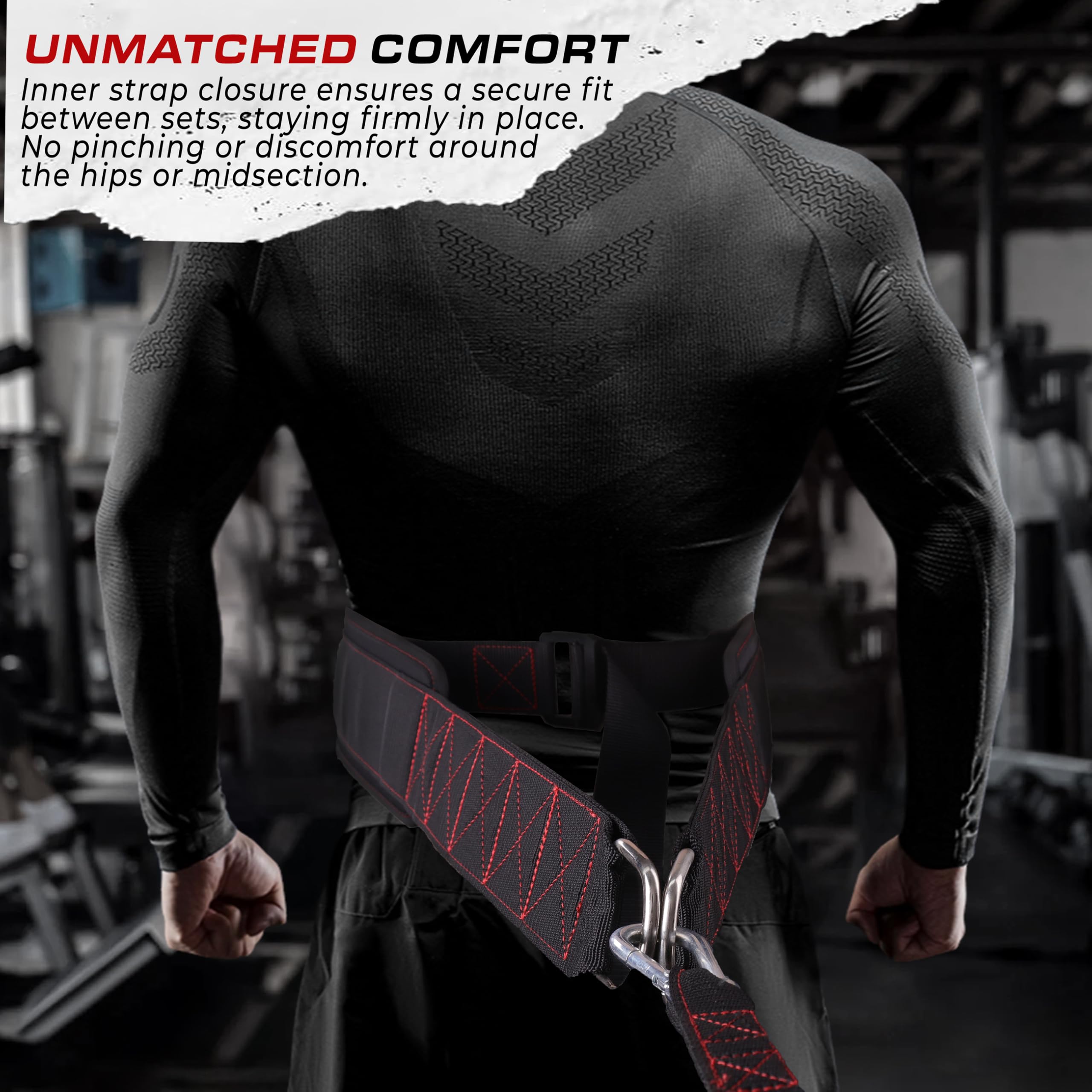 Pas do ciągnięcia sanek z regulowanym zapięciem, 2 paski do ciągnięcia sanek i 4 haczyki – idealny do treningu oporowego, siłowego