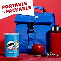 Vista 7 de Pringles Papas fritas de patata, aperitivos para el almuerzo, paquete variado (16 latas)
