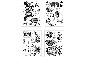 Cosplay Tats Harry Styles Tattoo Bundle - Over 65 Designs - Multiple Options