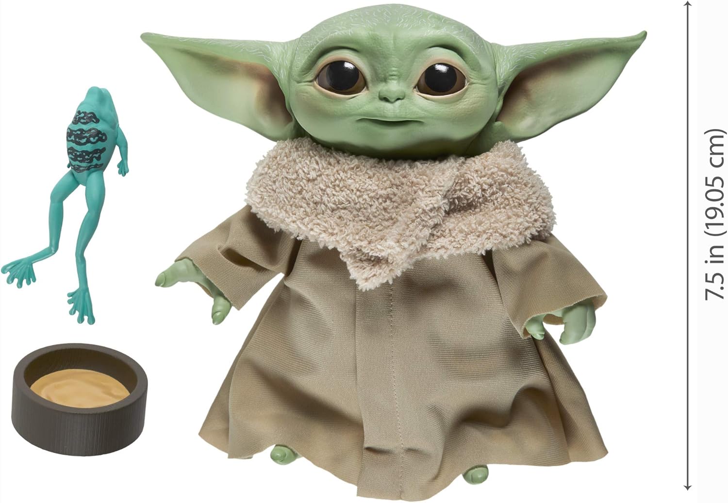 Star Wars The Child Talking Plush Toy with Character Sounds and Accessories, The Mandalorian Toy for Kids Ages 3 and Up , Green : Toys & Games
