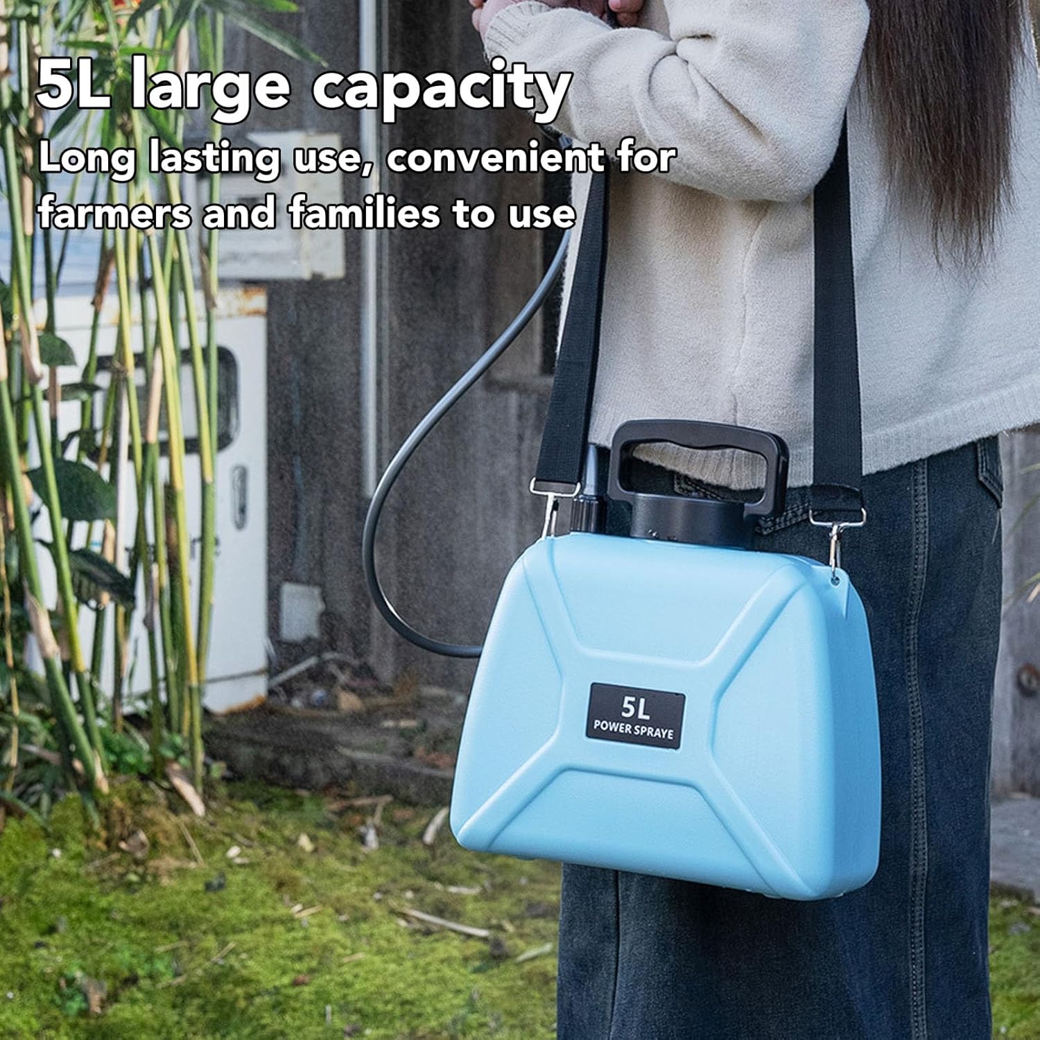 Portable Electric Ulv Fogger,Powerful Electric Sprayer Water Large Capacity Spray Small Nozzle Sprayers for Hospitals Battery Powered Sprayer, Qcwwyp4y7av3cxg