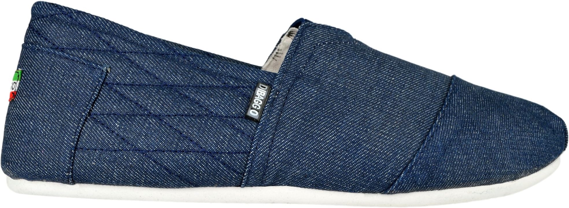 Di BaggioMen's Slip On Canvas Pumps Espadrille Beach Shoes