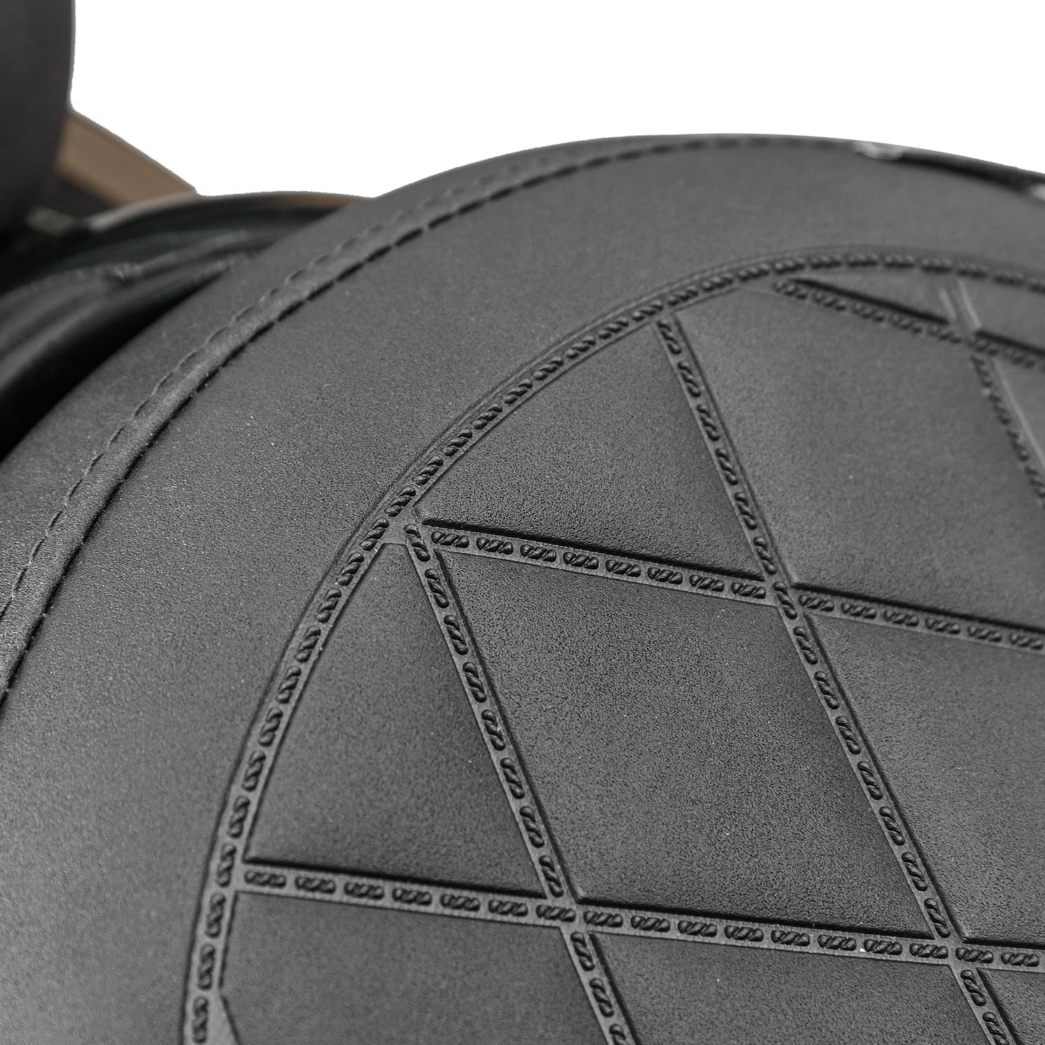 Motorcycle Leather Rider Solo Seat for Rebel CMX 1100 2021 2022 2023 2024 2025 2026 Driver Pressure Relief Soft Pillion Saddle Cushion Pad, Black