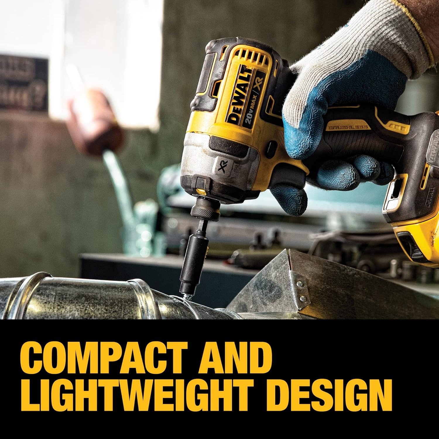 DEWALT 20V MAX XR Brushless Combo Kit, Compact 4-Tool (DCK483D2) - - 