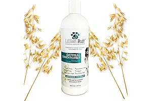 Lillian Ruff Oatmeal Pet Conditioner for Soothing Dry Skin and Itching