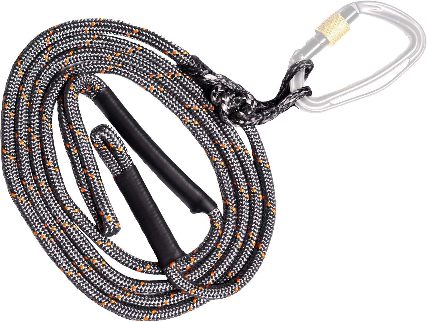 Hunter Safety System High Strength Tether/Lineman’s Rope: Durable Hunting Gear with HSS Tender Hitch for Quick Adjustment, Climbing Rope for Hunters and Outdoor Use - Carabiner Not Included