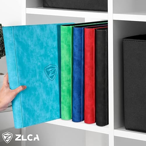 Miniatura 7 de ZLCA Toploader - Carpeta de tarjetas, soporte para álbum de tarjetas coleccionables de 9 bolsillos para cargador superior de 3 x 4 pulgadas, funda