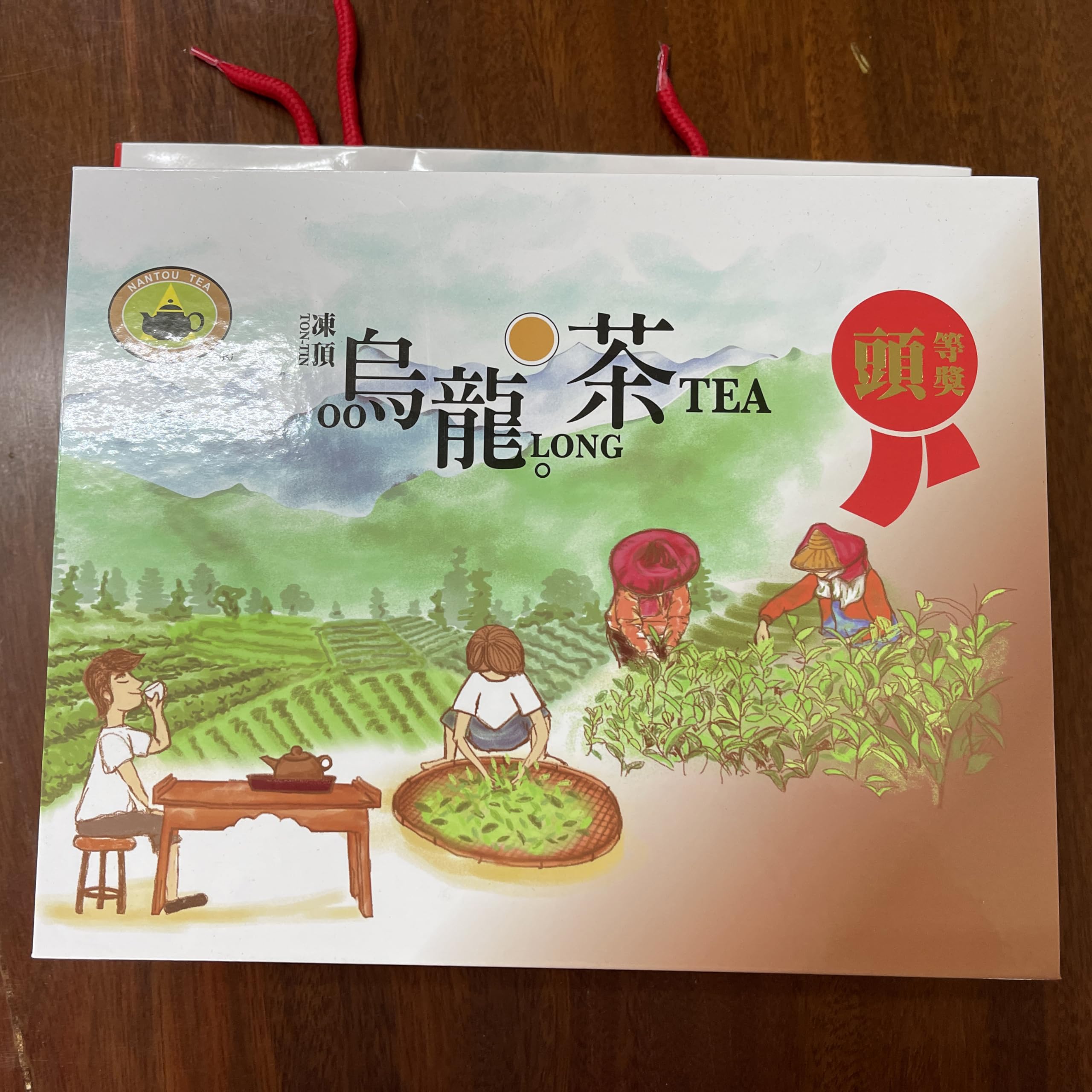 Taiwan unique tea,頭等獎凍頂烏龍茶Tongding Oolong tea,2023 Winter Competition Tea,Gold Medal Award,150g*2