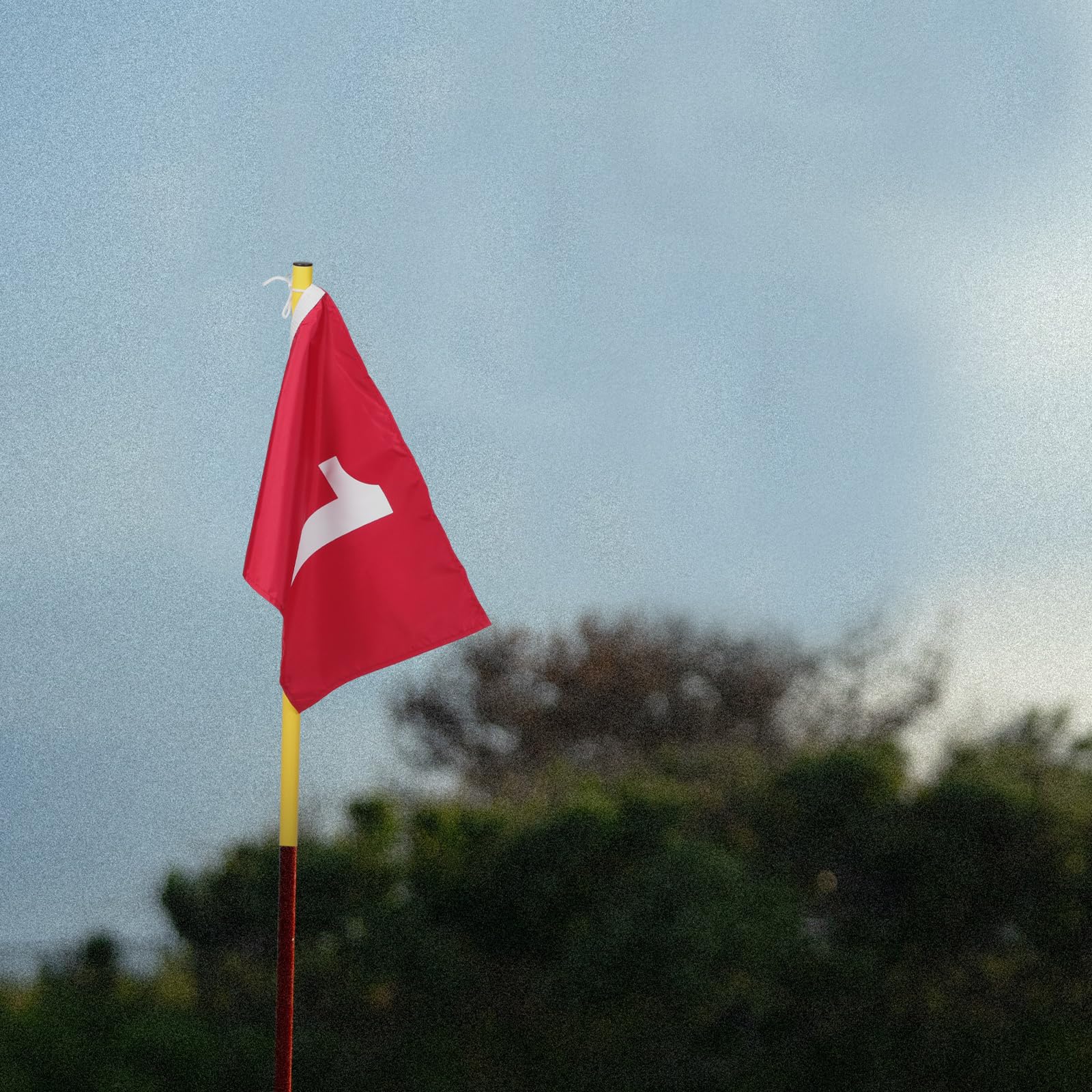 BESPORTBLE 2 Stücke Golf Grüne Flagge Golfzubehör Fahnenmast Zubehör Natürlich Pin Fahnen Setzen Grüne Fahnen Miniaturfahnen Gerichtsfahne Golfziel Flaggennummer Flag Nylon Tragbar