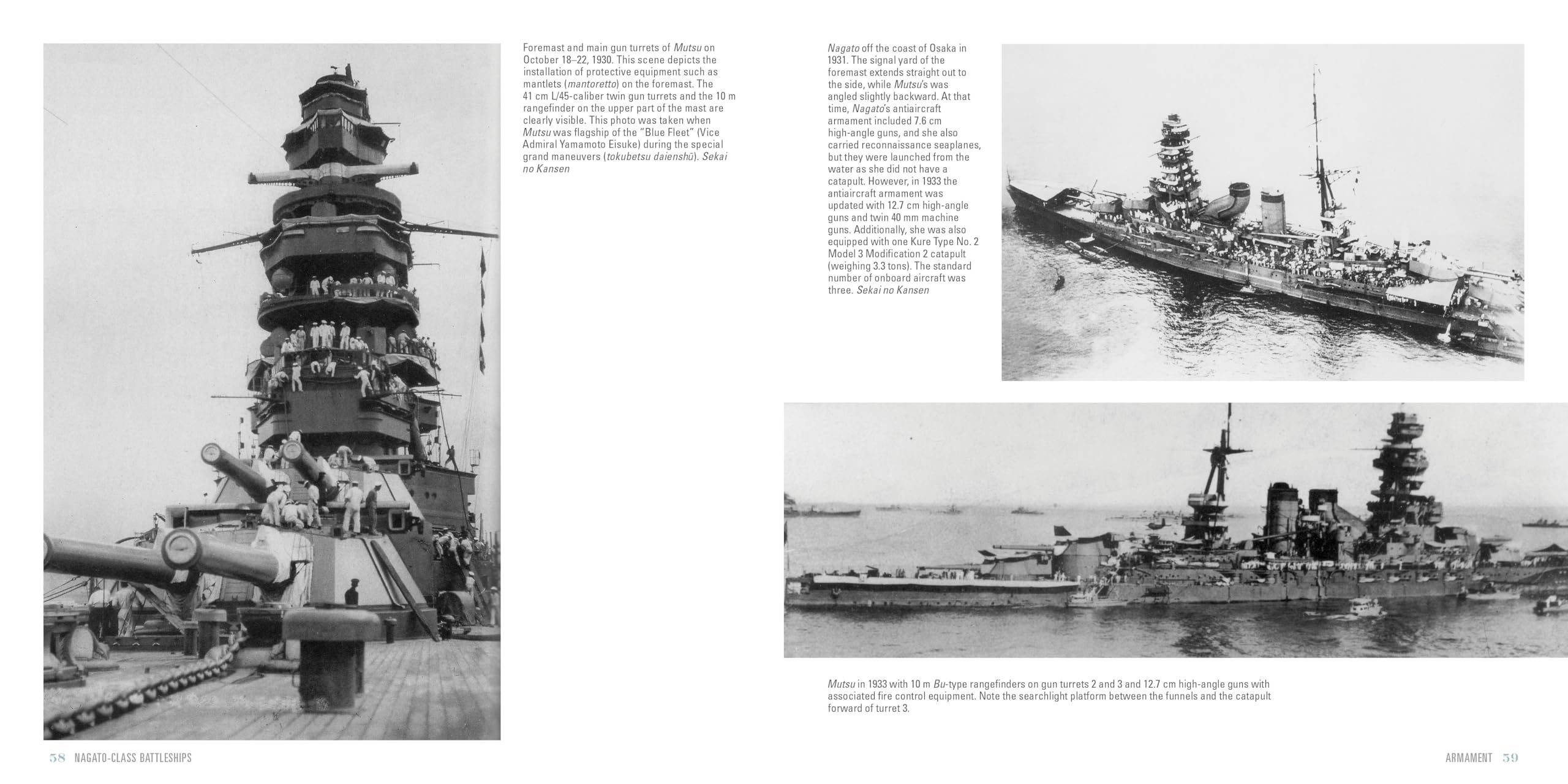 Nagato-Class Battleships: IJN Super-Dreadnoughts Nagato and Mutsu: 31 (Legends of Warfare: Naval, 31)
