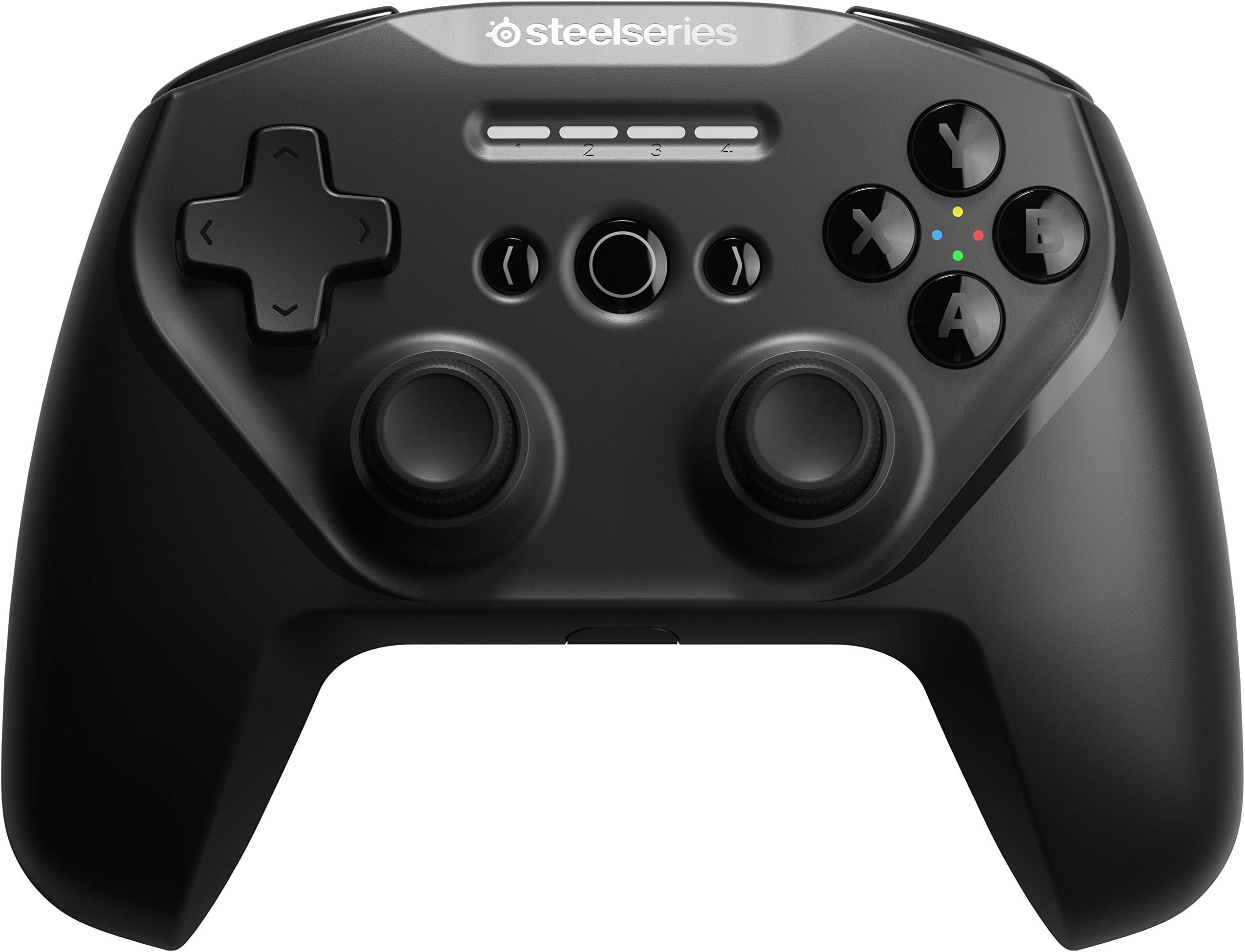 SteelSeries Stratus Duo Wireless Gaming Controller – Made for Android Windows and VR – Dual-Wireless Connectivity – High-Performance Materials – Supports Fortnite Mobile (Renewed)