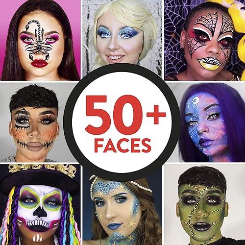 Miniatura 5 de Snazaroo - Pintura para rostro y cuerpo, 0.6 onzas líquidas18 ml, color blanco