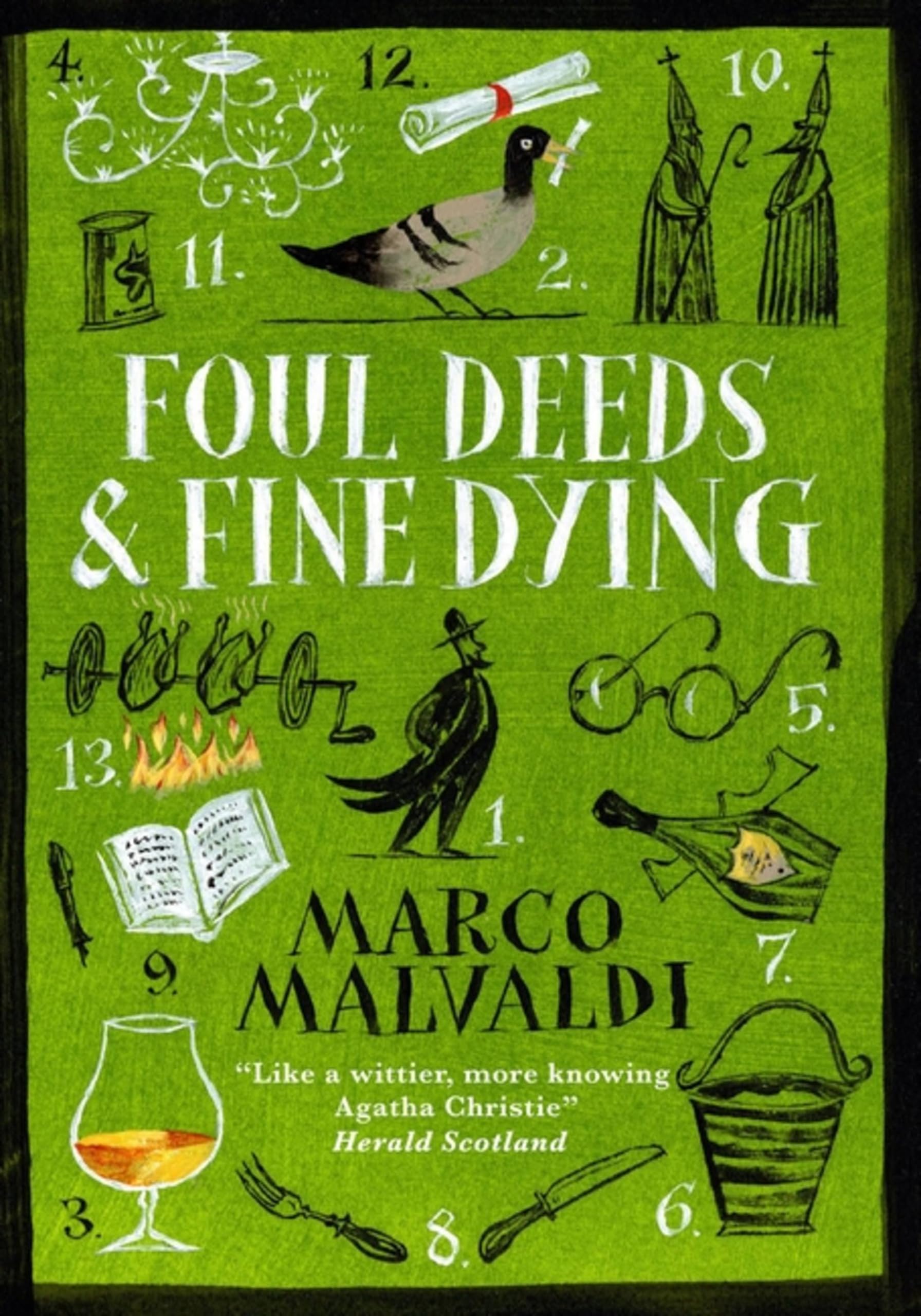 Foul Deeds and Fine Dying by Marco Malvaldi PAPERBACK 9781529415391