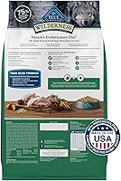 Vista 26 de Blue Buffalo Wilderness - Alimento seco natural para perros adultos con alto contenido de proteínas, pollo de 24 libras