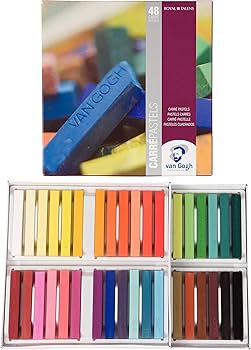 Amazon.com: Van Gogh Carre Pastel, Square Full Stick, 48