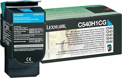 Miniatura 4 de Lexmark Cartucho de tóner C540H1 C540 C543 C544 C546 X543 X544 X546 X548 (negro) en embalaje al por menor