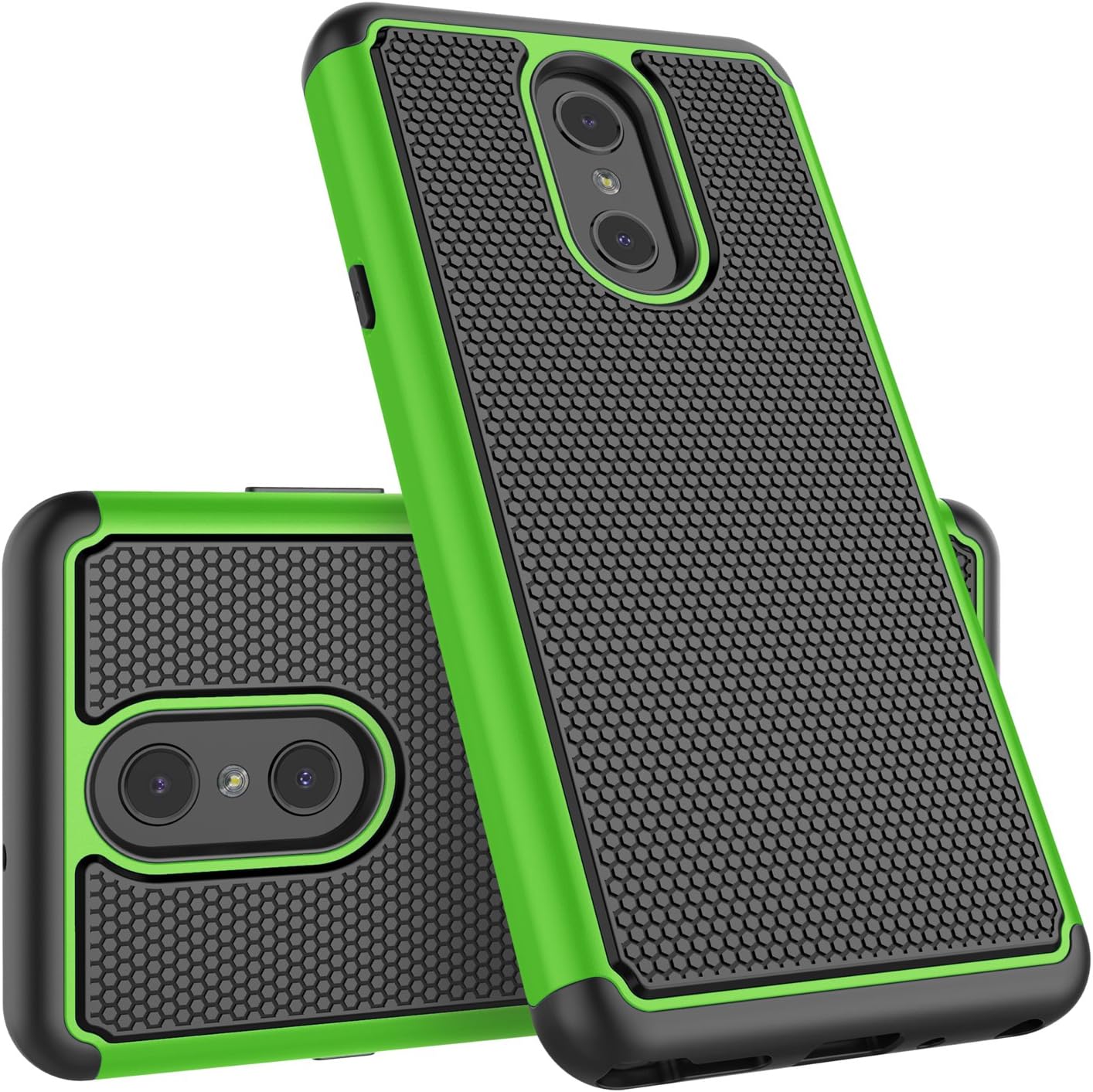 Tekcoo for LG Stylo 4 Case/LG Q Stylus Case for Girls, [Tmajor] Shock Absorbing Rubber Silicone & Plastic Scratch Resistant Bumper Grip Cute Sturdy Hard Cases Cover for LG Stylo 4 2018