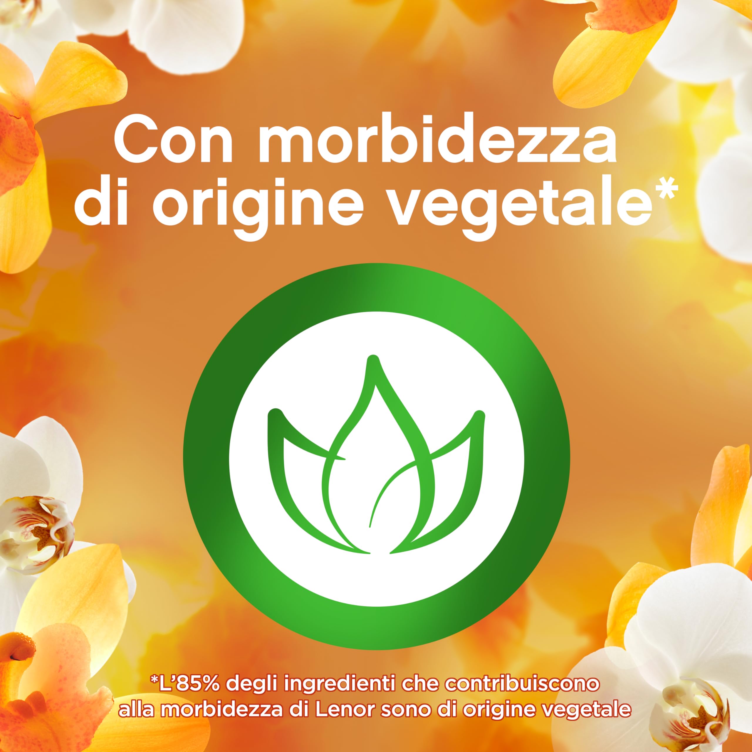 Lenor Ammorbidente Lavatrice Concentrato 432 Lavaggi (8X54), Oro e Fiori di Vaniglia, Freschezza Che Dura 3 Volte Più A Lungo, Con Tecnologia Olii Profumati