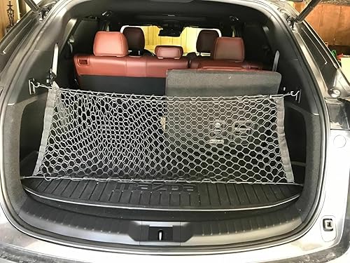 Red de carga organizadora de maletero trasero para Mazda CX-9 2007-2023  Red de carga estilo sobre para SUV  Organizador de maletero de coche de