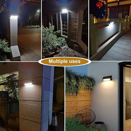 Miniatura 7 de eLEDing Luz de inundación LED alimentada por energía solar, color de detección inteligente de aluminio seleccionable con iluminación del atardecer