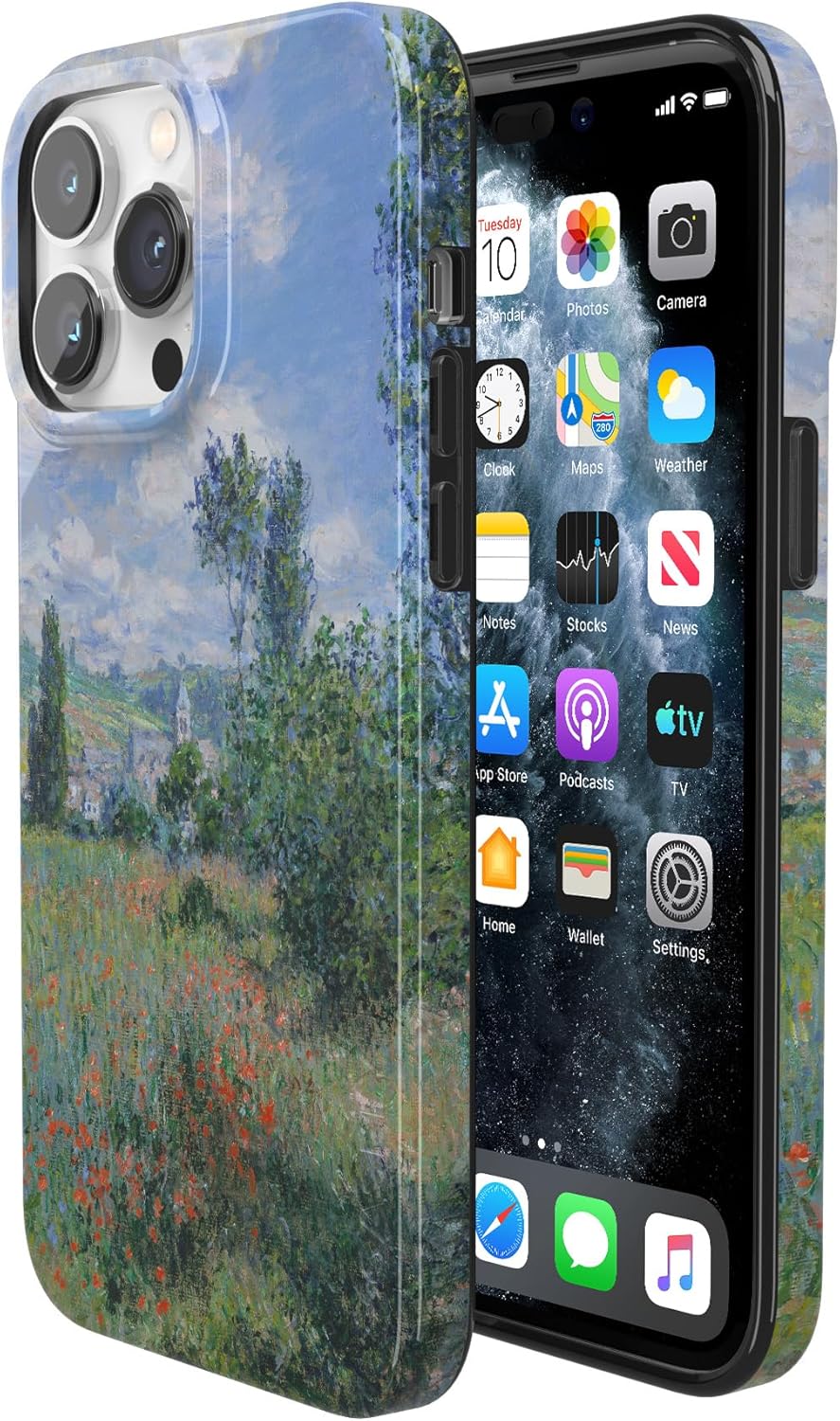 Casely iPhone 14 Pro Case | Monet's View | The Met Museum | Compatible with MagSafe | Classic Ultra Slim Design - Image 5